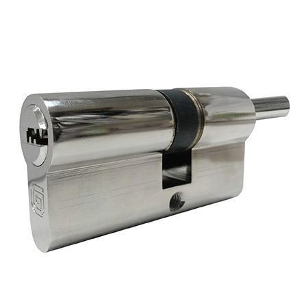 Механизм цилиндровый Гардиан GB 92 mm (61/31В) кл/верт (никель)