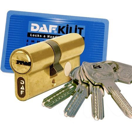 Механизм цилиндровый DAF 716.68 (31*37) латунь, кл/кл