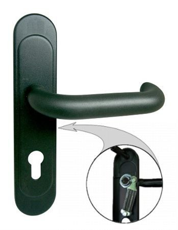 Ручки на планке Crit P85-5859У-Чш (черные)