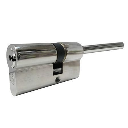 Механизм цилиндровый Гардиан GB 77 mm (56/31/70SH) кл/шт (никель)