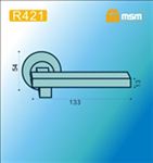 Ручки раздельные MSM R421 AС (медь) на круглом основании